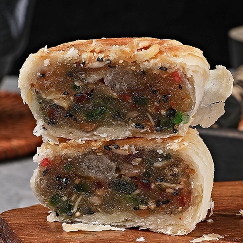 新正宗苏州苏式酥i皮月饼特产百果五仁口味手工苏式月饼酥皮老式