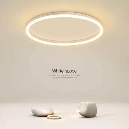 简约主卧室灯led吸顶灯现代中山圆形创意客厅灯餐厅书房灯具