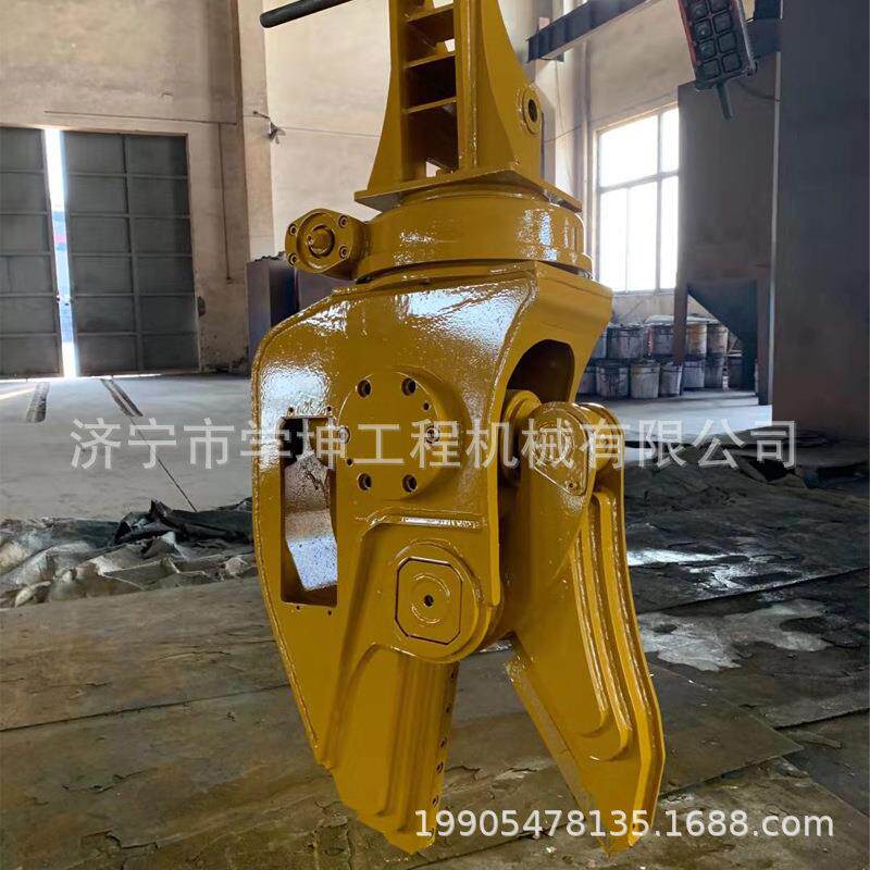 厂价直销小型外贸剪6-8吨单缸液压剪挖机型钢剪液压剪