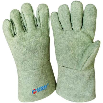 安百利耐高温手套500度烤箱烧烤加厚耐磨隔热防火防烫手套ABL-S53