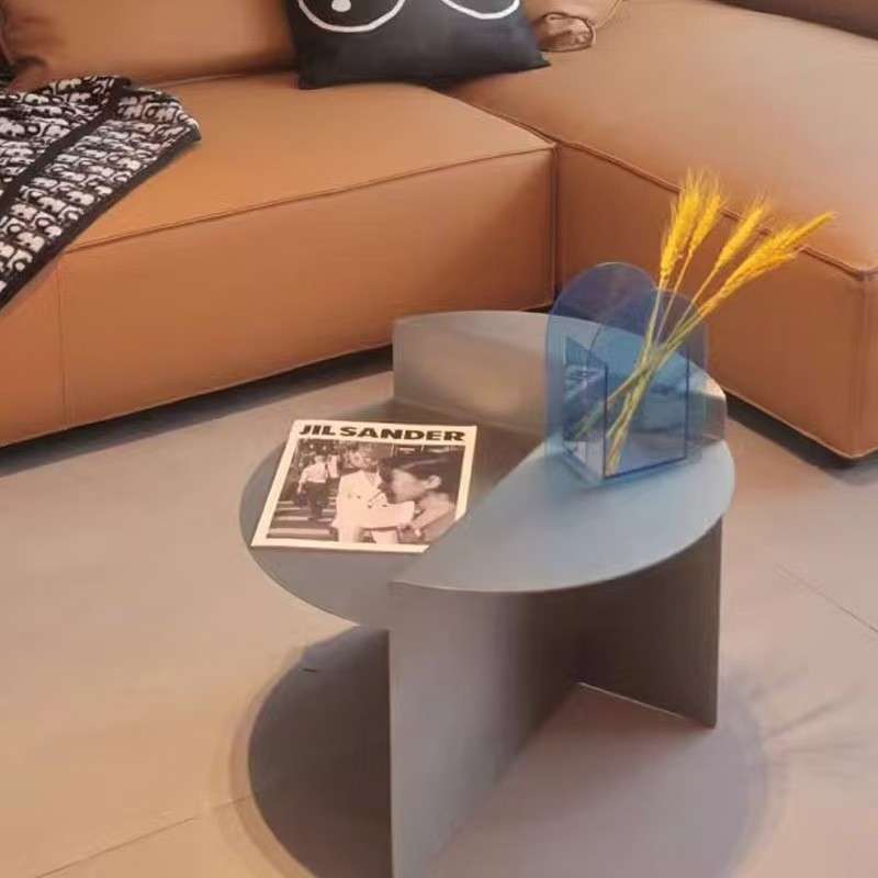 轻奢设计师小茶几简约现代创意沙发边几不锈钢卧室小桌子床头柜