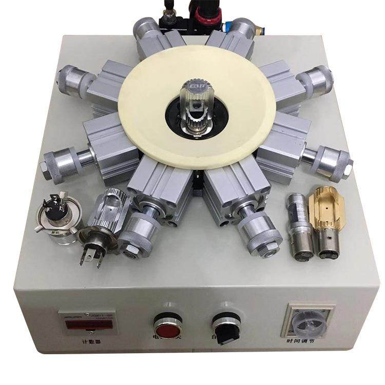 P43TH4H7摩托车灯电动车灯汽车灯双爪三爪灯头锁紧器铆接机
