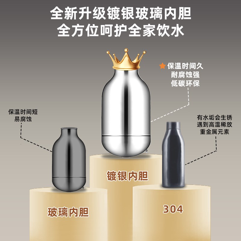 保温水壶2024新款家用72小时保温壶大容量热水瓶学生宿舍暖瓶