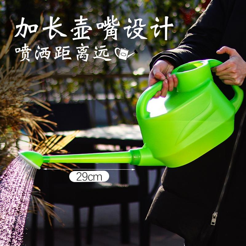 浇花水壶长嘴浇水壶大容量洒水壶浇菜G家用园艺养花神器浇花喷水