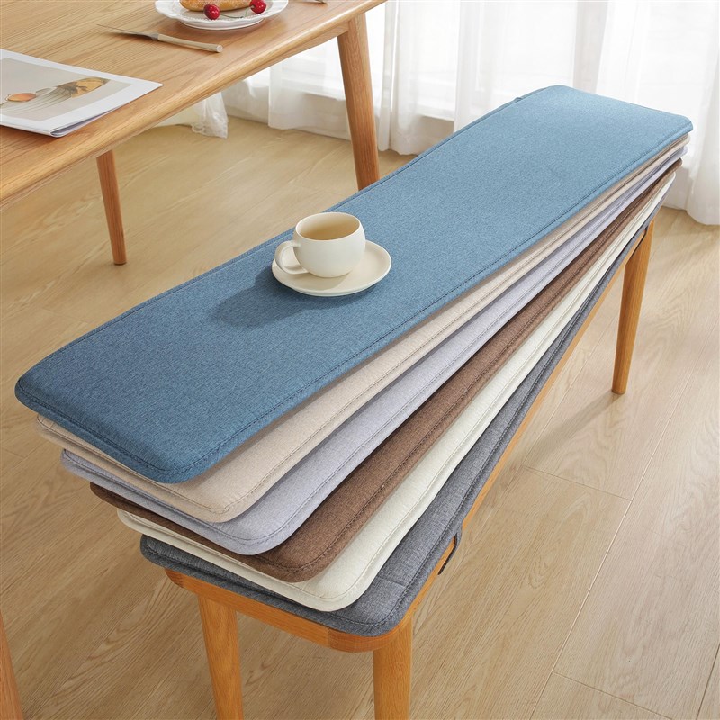 定制长椅座垫长凳坐垫长条垫实木板凳G长沙发凳子垫子长方形长椅