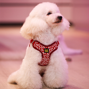 宠物狗狗b牵引绳防爆冲背心带扣胸背小大型犬柯基柴犬比熊可爱背