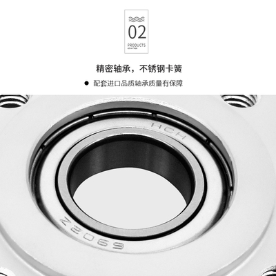 SKH带a扣环嵌入型方法兰带座单轴承座组件固定座BASR BFJ13包邮50