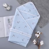 婴儿纯棉抱被春秋款 新p生儿包被保暖产房襁褓巾裹布包巾宝宝用品