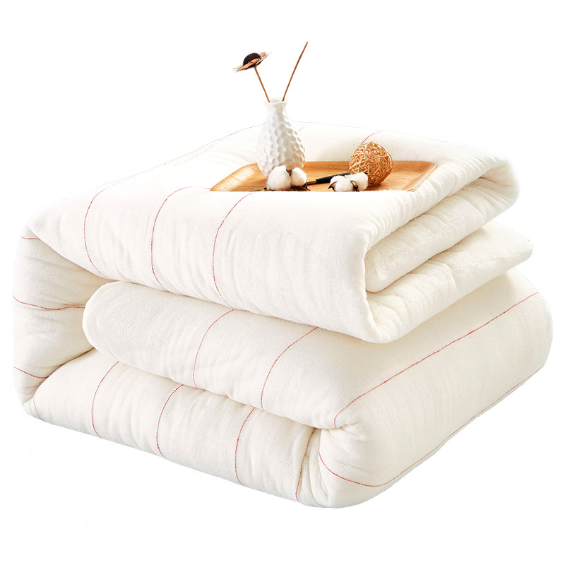 新疆棉花被一级长绒棉手工棉被定做纯棉花被芯被子冬.被全棉垫被