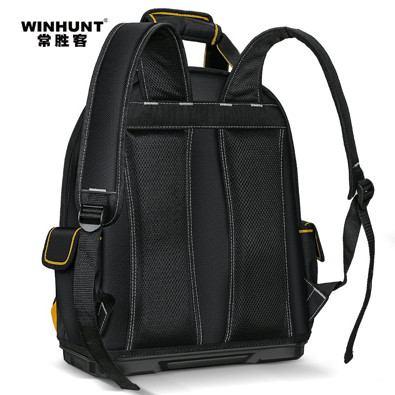 双肩背包结实耐用工具包电工梯子便携式多O功能维修袋帆布收纳