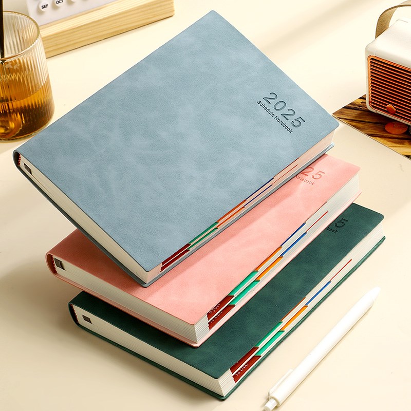 日程本2025年计g划本效率手册每日计划高颜值时间管理手账365天一