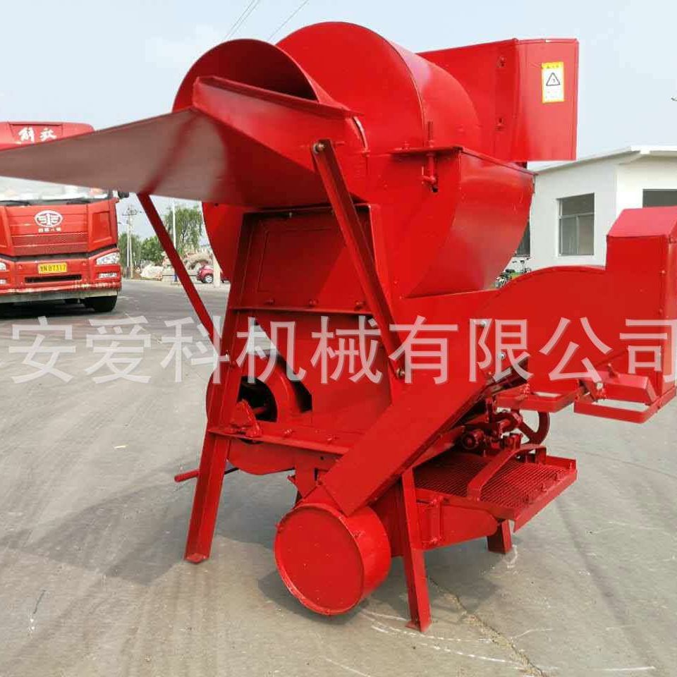 稻麦谷子等家用外贸脱粒机 三相电电机带动 稻子小麦等麦穗打粒机