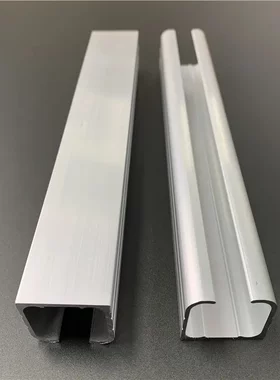 现货铝合金吊轨33*2mm淋浴房