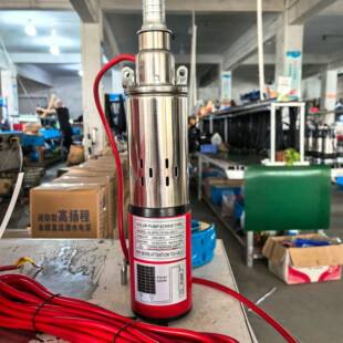 DC12v24太阳能48v螺杆泵直流深井超高扬程出口电瓶电池水泵包邮