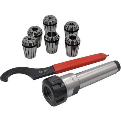 铣夹头套装MT3-ER25-6PCS筒夹ER25-6PCS套装工厂直发供应