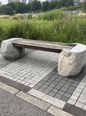 石凳GRN-DS05户外石凳石头凳子室外石椅子公园庭院花园家用石椅