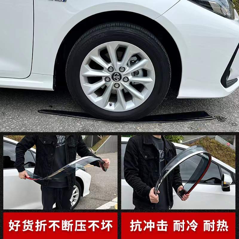 适用起亚K2两厢晴雨挡车窗雨眉 KIA K2 HATCH BACK Window Visor