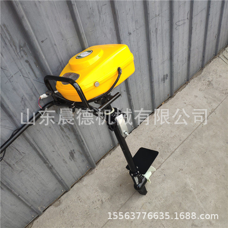网箱养殖船汽油船挂机四冲程舷外冲锋舟外挂机挂桨机