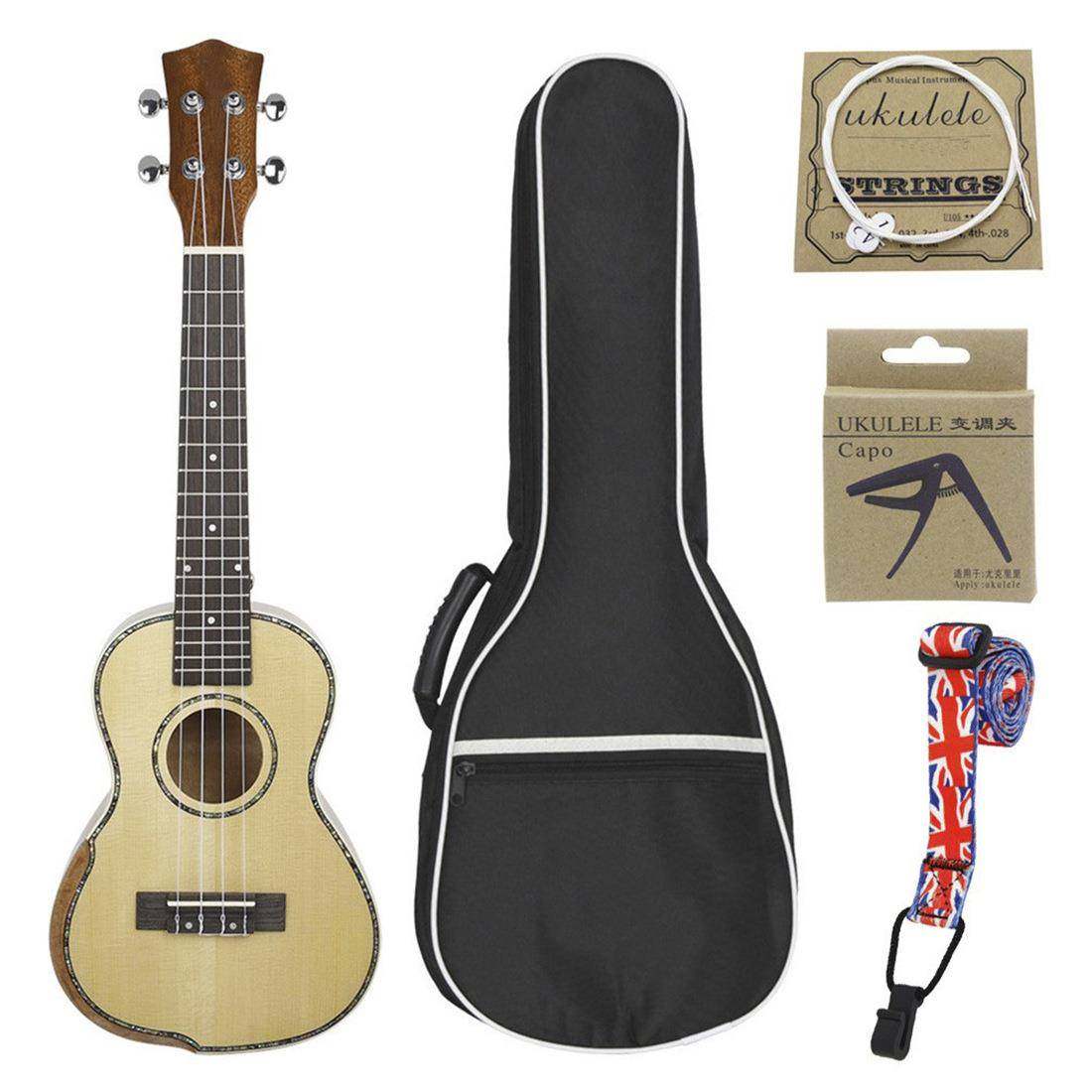 23寸单板尤克里里初学入门儿童小吉他乌克丽丽ukulele四弦琴