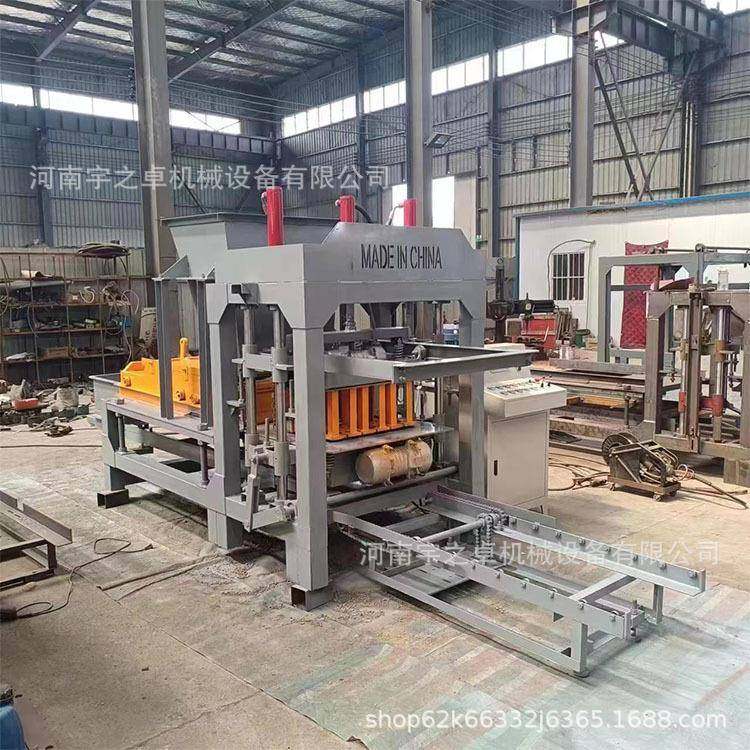 水泥制砖机小型压砖机手动空心砌块砖机大型混凝土路面彩砖机