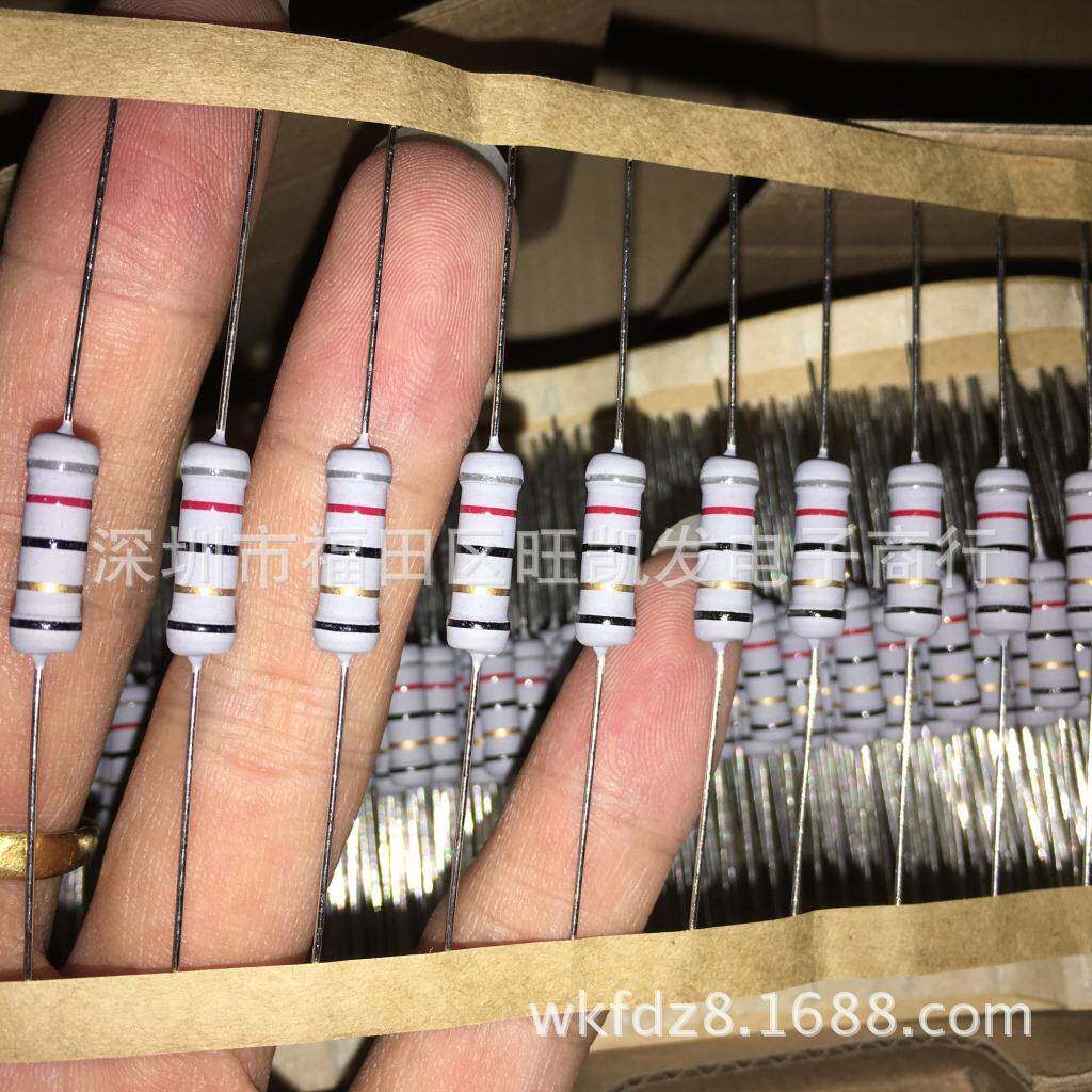 深圳直销KNP2W82R5%绕线电阻编带现货直插/插件