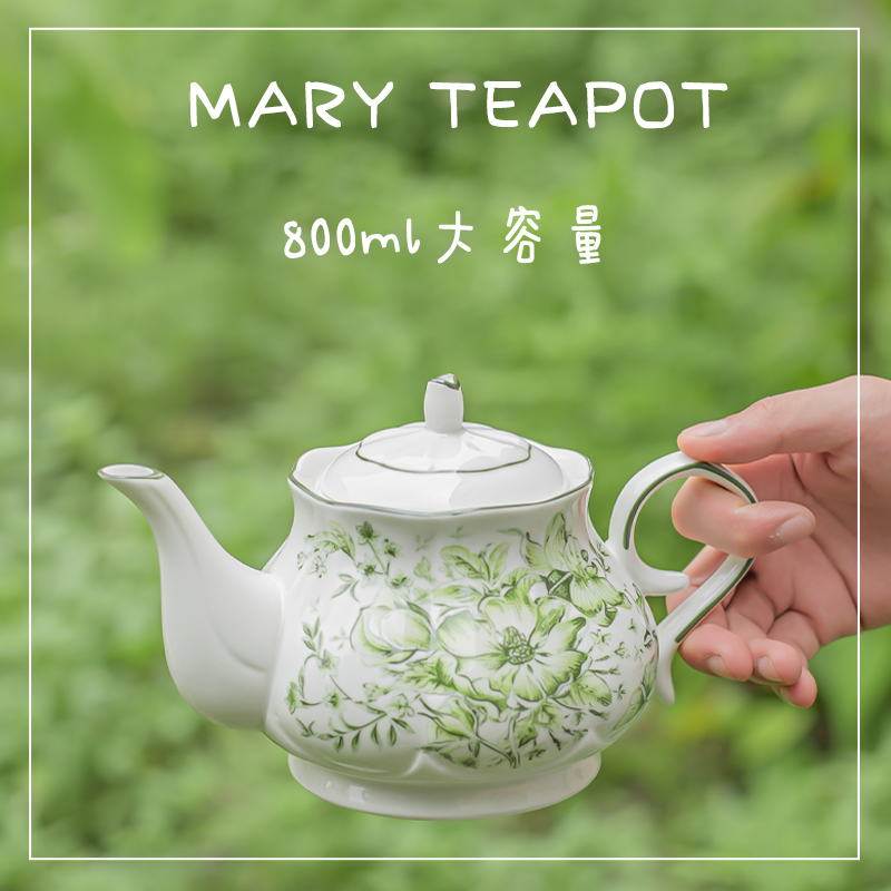 玛丽法式咖啡杯碟套装家用轻奢复古下午茶杯子Q英式挂耳咖啡杯套