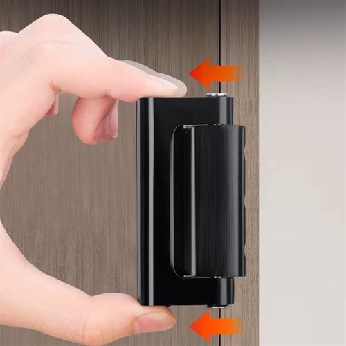 防盗锁扣卡扣固定反锁室内u房门安全插销门扣神器防盗门内反锁扣