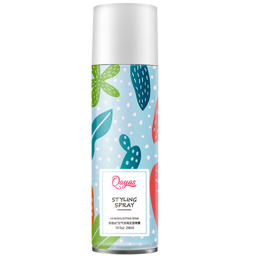 女士定型喷雾g空气铁刘海发胶卷发干胶儿童啫喱水自然蓬松碎发神