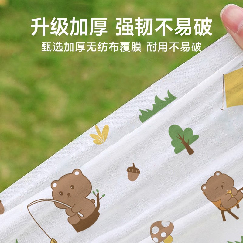 户外一次性野餐垫防潮防水露营加厚春游沙M滩垫便携地垫郊游野餐