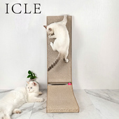 L型猫抓板耐磨不掉屑立式 猫x爪板一体猫窝大号防猫抓瓦楞纸猫玩具