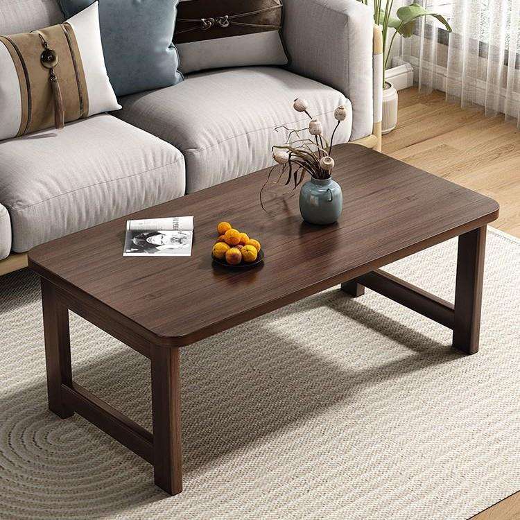 可折叠茶几客厅小户型家用竹实木小桌子简易茶桌卧室学习电脑矮桌