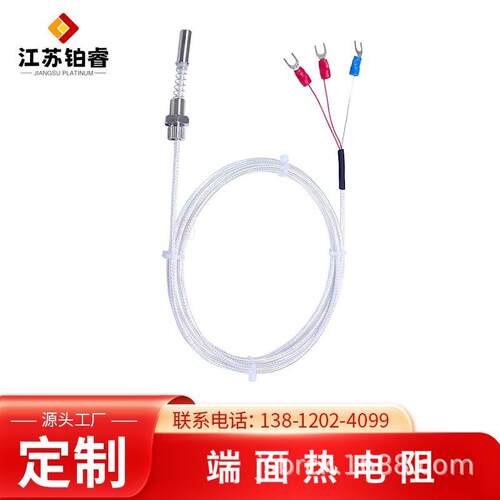 现货WZPM-201端面热电阻PT100端面热电阻探头电机轴瓦工业热电阻