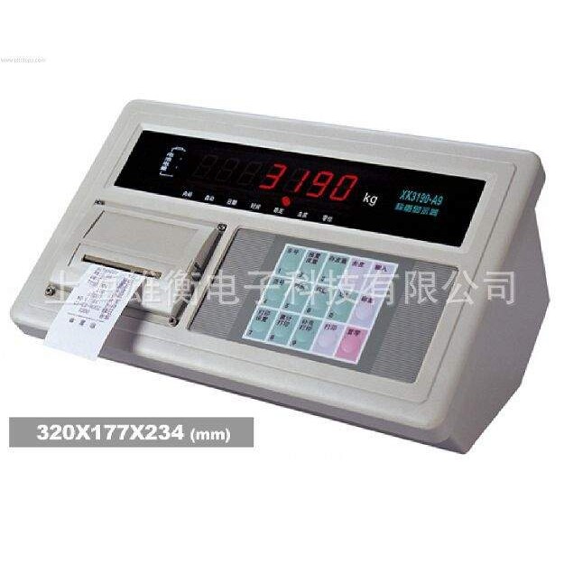 耀华汽车衡秤头 XK3190-A9p内置打印款汽车衡称重显示控制器