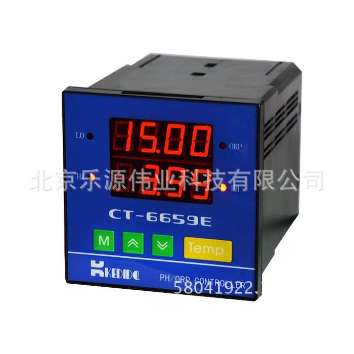 CT-6659E pH控制器 ORP pH电极 PH标准缓冲剂 盘式控制器 96×96