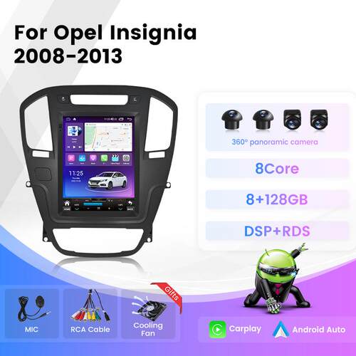 适用于08-13款君威欧宝音速亚Opel Insignia车载竖屏安卓导航仪