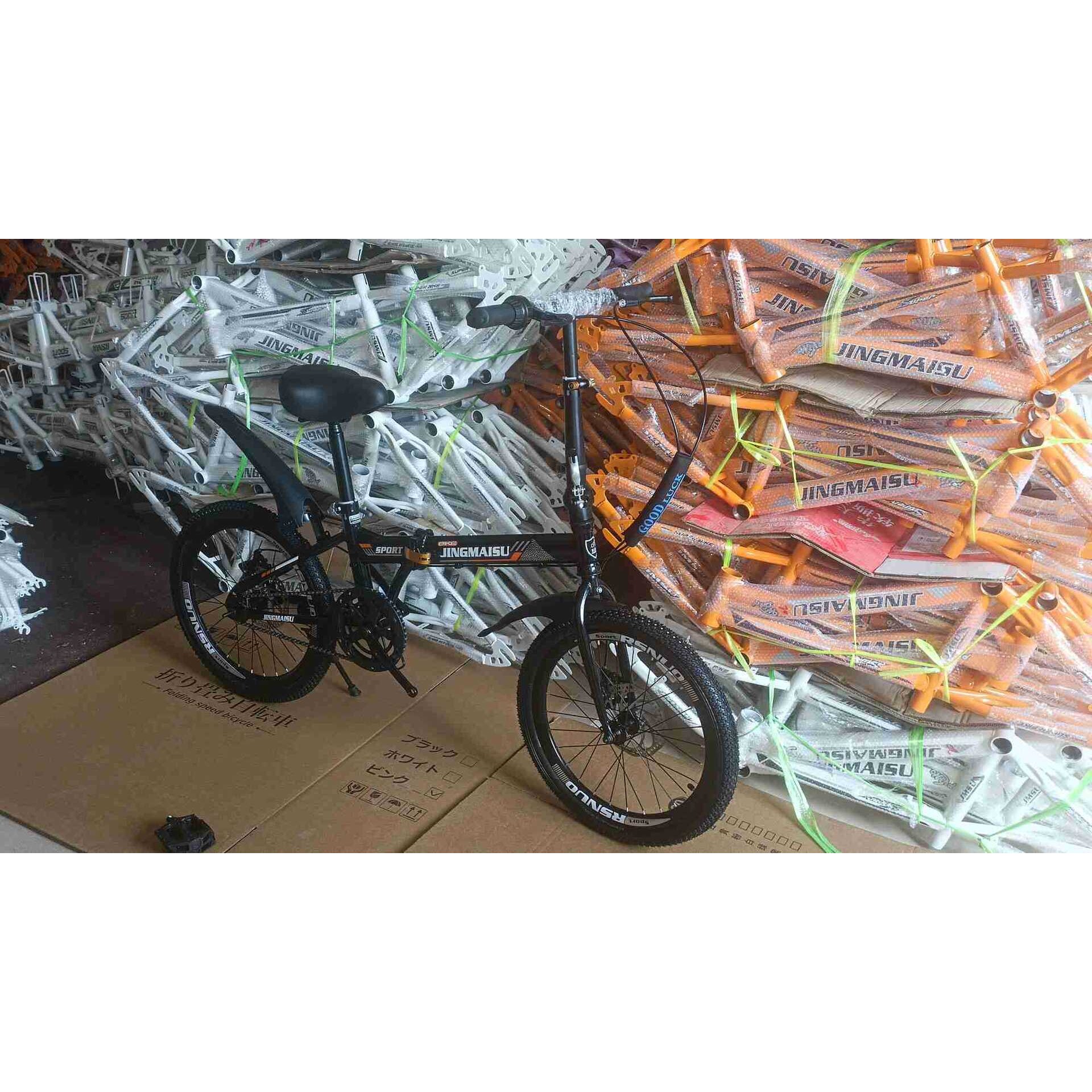 22款折叠自行车成人学生折叠脚踏车小型山地车20寸便携式 bicycle