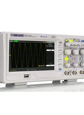 鼎阳SIGLENT  SDS1102A二通道100M数字示波器1G采样率usb智能