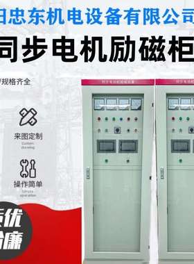 TDMK同步电机励磁柜 *** 操作方便补偿装置襄阳忠东