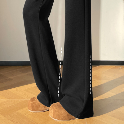 高级感时尚洋气秋冬糯米卫裤子女