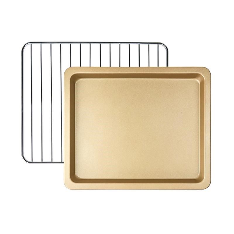 烤盘烤架适用格兰仕32升电烤箱K13烘焙食物托盘不粘盘烤箱配件K13