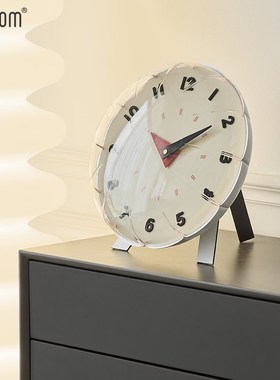 WOZOOdM屋准泡泡气球挂钟免打孔创意客厅艺术装饰时钟摆件钟表创