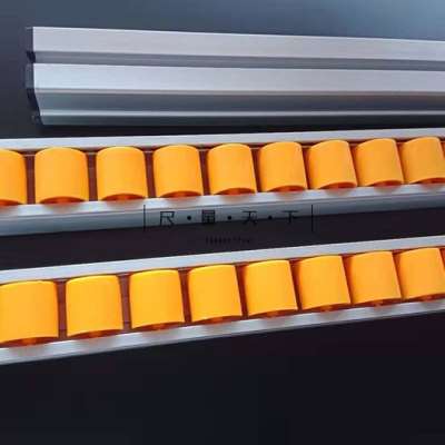 新品流利条木工机械推台锯配件木工具锯I台顺畅滑轮支架条封边机