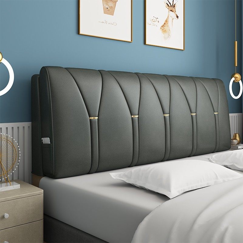 床头靠垫榻榻米贴墙自粘床上软包可固定床头罩套科技布免洗大靠枕,居家布艺,床头靠垫,淘宝优惠券,粉丝福利购,淘宝优惠卷