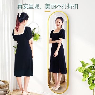 全FHD身穿试衣镜子贴自粘家用墙卧室全身镜免打孔粘贴落地衣挂墙