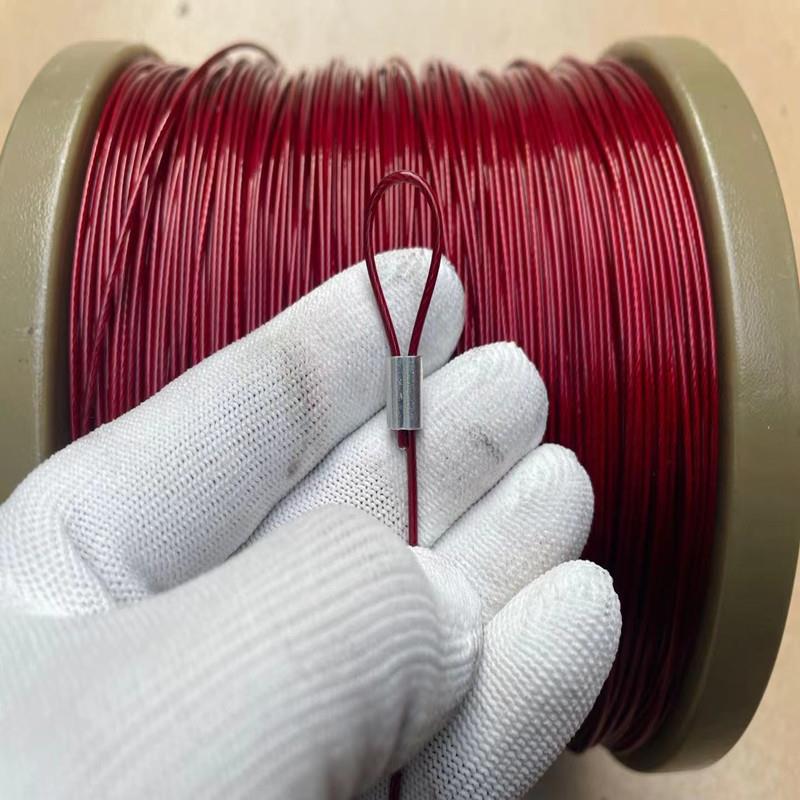 304不锈钢钢索绳钢丝绳细软线超细晾衣绳0.3K/1/2/4mm毫米钓鱼绳