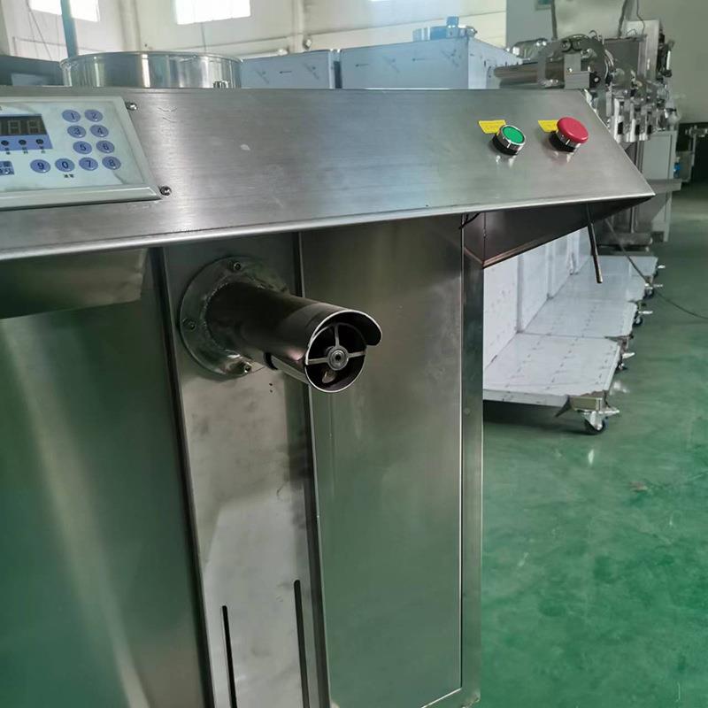 全自阀口包装动机腻子袋粉灌装机855称袋重计量粉体装机厂家