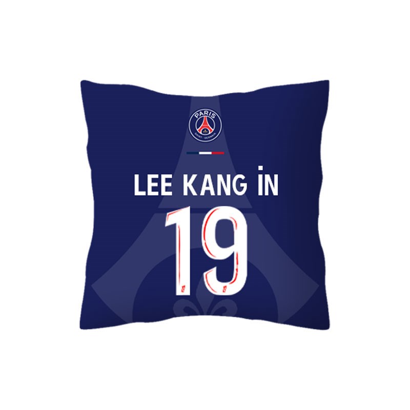 24-25巴黎圣日耳曼队李刚仁抱枕床头沙发靠O枕汽车靠垫办公室腰枕