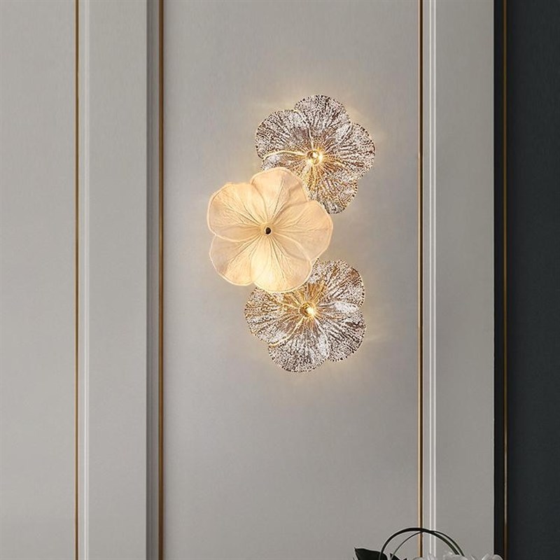 法式轻奢卧室壁灯客厅简约现代床头灯客厅背O景墙灯楼梯个性氛围