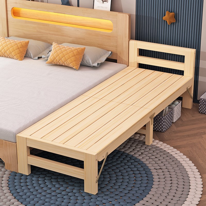 拼接床婴儿d加宽可定制平接床加床实木大人可睡延边增宽神器床边