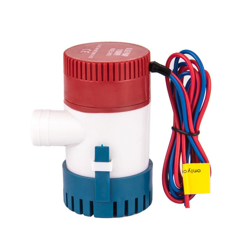 厂家直销12V/24V直流舱底泵游艇抽水泵舱底泵房车水泵塑料潜水泵